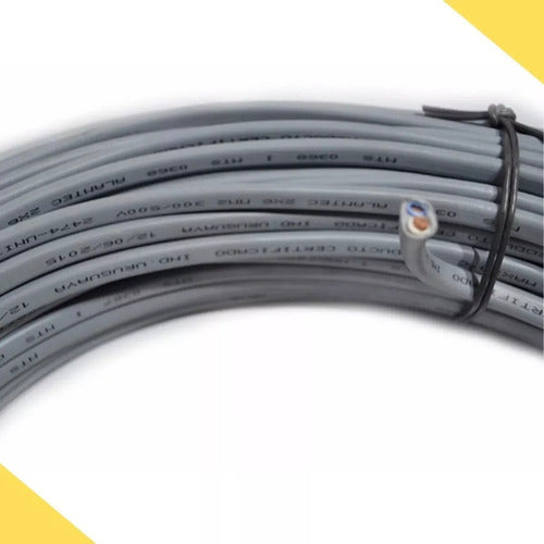 CALBINUR Cable Super Plastico 2x6 Entrada Ute Lnf 0