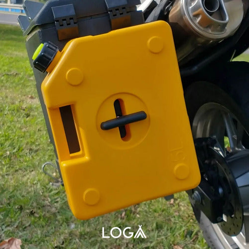 Flat 5-Liter Jerry Can with Holder - Moto26 35