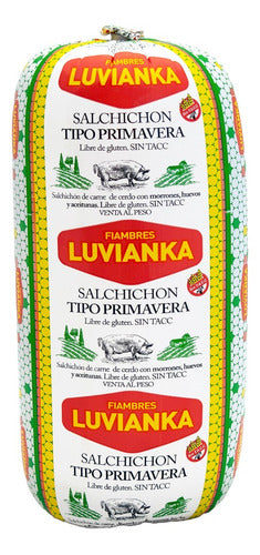 Luvianka Salchichón Primavera Fiambre X 3kg 0