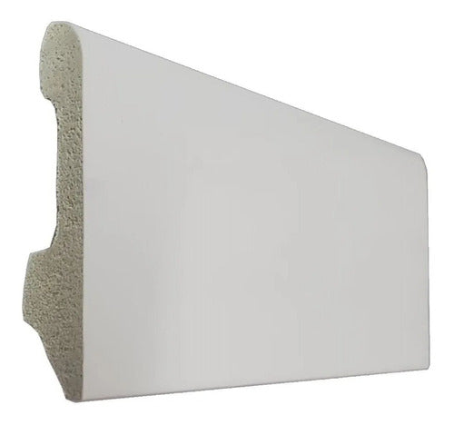 Orac Water Resistant PVC Skirting Board 5.7cm X 12 Strips 0