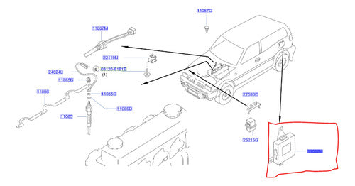 Temporizador De Bujias Nissan Terrano Original 1