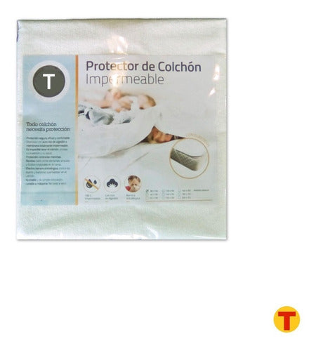 Todocolchon Waterproof Mattress Protector Towel & PVC Cradle 120x60 0