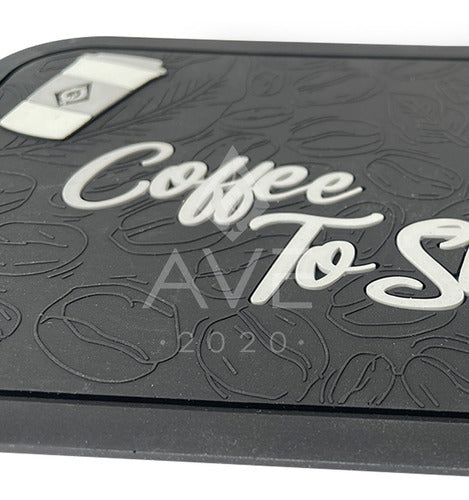 Ave2020 Individual Coffee To Stay - Premium Rubber, Anti-Slip Mat 6