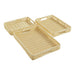 Mish Set of 3 Rectangular Trays in Beige 0