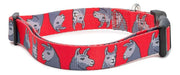 Dog Karma Large Insect Theme Dog Collar (Llama) 1