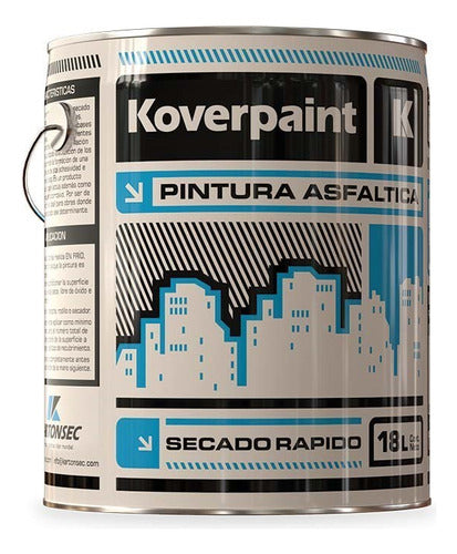 Koverpaint Imprimación Asfáltica Base Solvente - 10lt 0