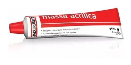 Maxi Rubber Masilla Rapida Acrilica Retoques Putty 0