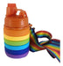 Cresko Botella Silicona Plegable Original Pride Fitnes Premium 1