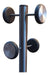 Functional Reinforced Metal Coat Rack with Umbrella Stand 1