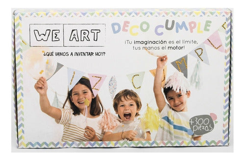 We Art Kit De Manualidades - Decoración Cumpleaños 0