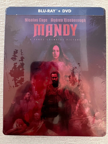 Mandy Blu-ray + DVD Steelbook - Distressed Edition - Blu-Ray + Dvd Mandy / Steelbook Abollado