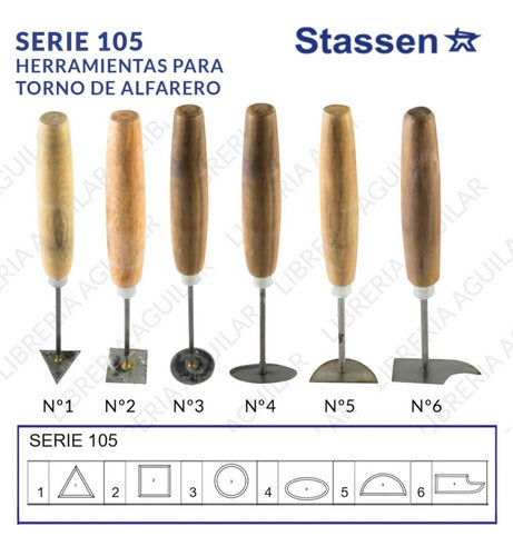 Stassen Professional Esteca Series 100 No.43 Stainless Steel 6