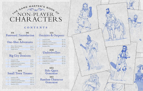 The Game Master's Ultimate Resource: 500+ Unique NPCs for Your Campaign - The Game Masters Book Of Non-Player Characters