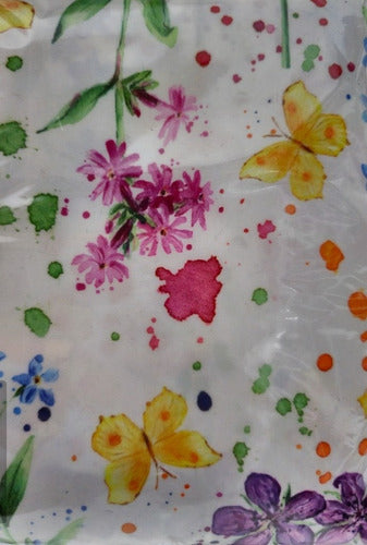 MARIPOSAS Acrylic Gabardine Tablecloth 2.25m Long X 1.34m Wide Rectangular 1