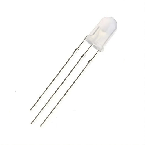 Paralight LED Bicolor Red/Green 5mm Common Cathode 3 Pins Pack of 10 0