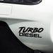 Rustick Turbo Diesel Sticker for Cars and 4x4 Trucks 7