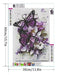 Generic 5D Diamond Painting Flowers and Butterfly Artistic Canvas 1