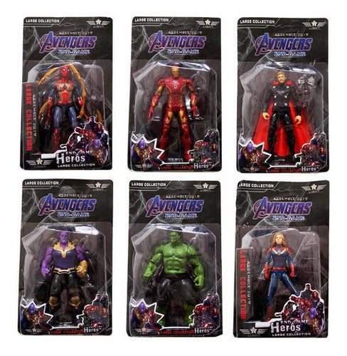 Marvel Avengers Action Figures - Hulk, Captain America, Spiderman & More 0