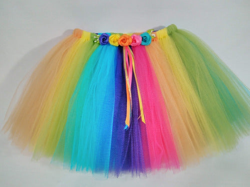 QUIT TUTU Set Tutu Princesa Arcoiris Small 1