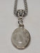 Moonstone Pendant with Surgical Steel Chain 0