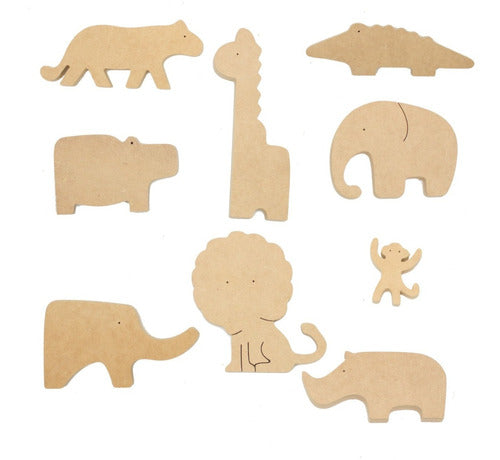 Puntitos Carpintería Combo 20 Animals of Choice - MDF Crafting Fun 4