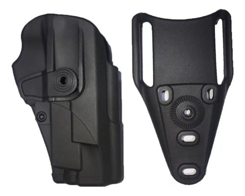 Funda Pistolera Tactica Bersa Tpr9 Polimero Nivel 2 Zurda 4