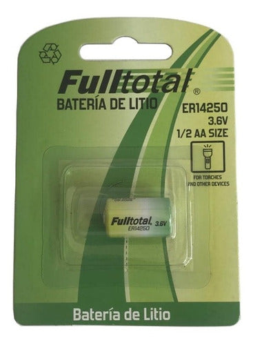 Fulltotal ER14250 3.6V Lithium 1/2AA Battery 0