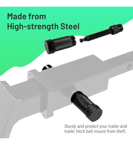 Labbyway Trailer Hitch Lock Receiver Coupler 4