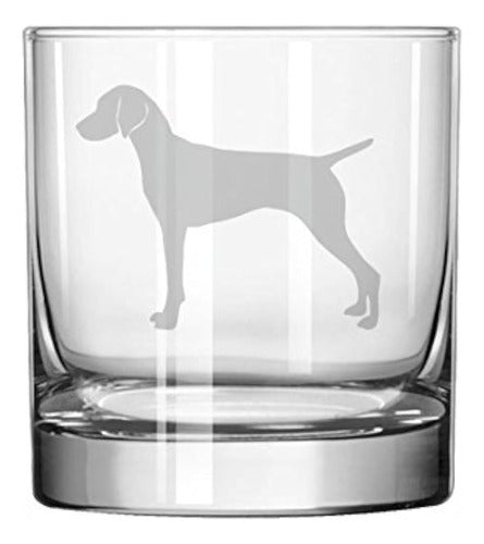 11 Oz Rocks Whiskey Highball Glass Vizsla 0