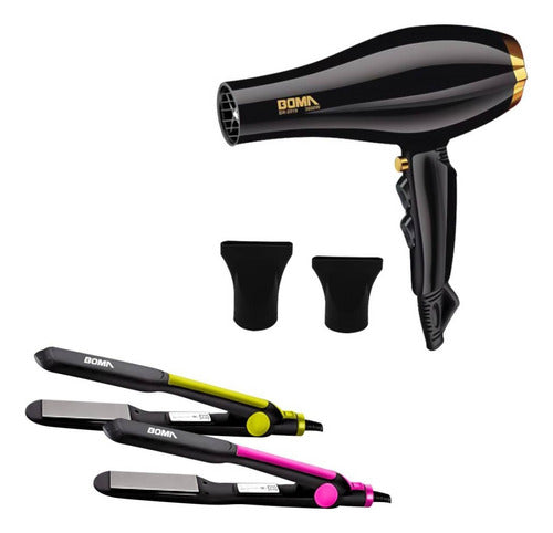 Tecno Mat Professional Hair Dryer 2200W + Hair Straightener 2 Years Warranty 0