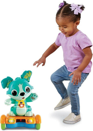 Vtech Perro Tito Hoverboard Interactivo Baila Música Números 4