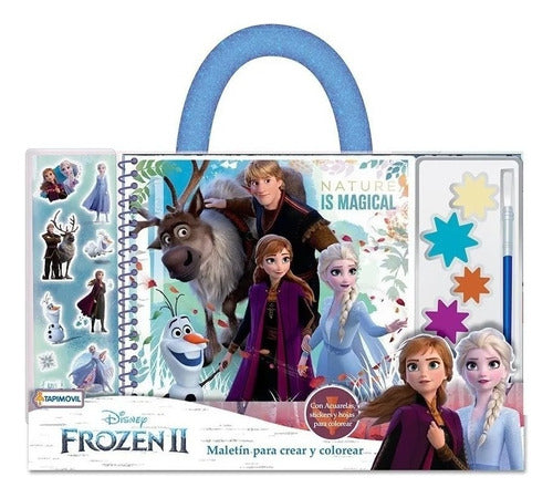 Tapimovil Maletín Con Acuarelas Y Stickers - Frozen 2 0