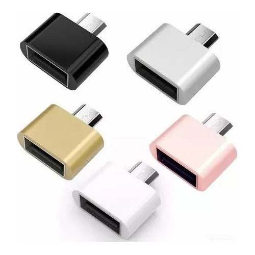 Baires_Electronica USB to Micro USB OTG Adapter for Mobile Phones and Tablets 2