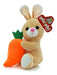 Phi Phi Toys Bunny Plush with Large Carrot 19cm 5