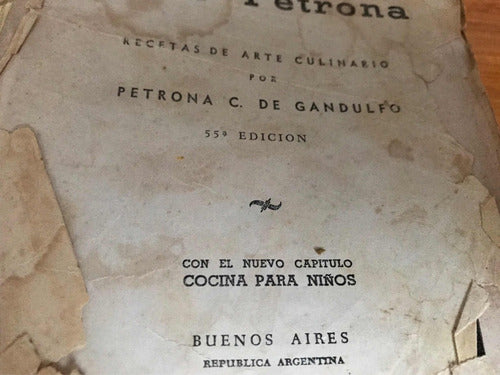 El Libro De Doña Petrona C. De Gandulfo.ed.55 Con Detalles 2