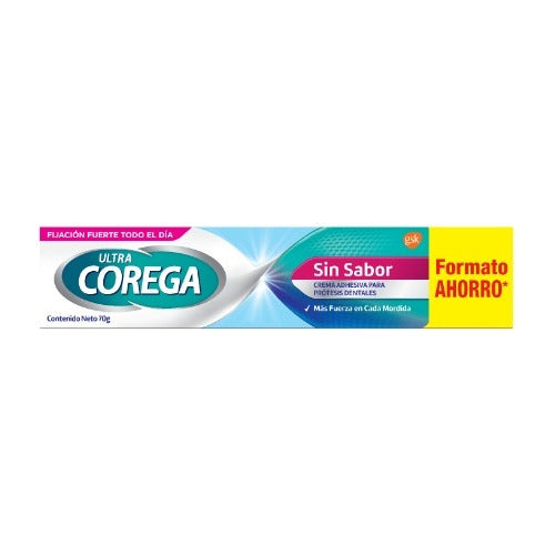 Ultra Corega Crema Sin Sabor 70g 0