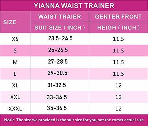 Yianna Zip Y Hook Sport Corset with Latex Shaping Capabilities 4