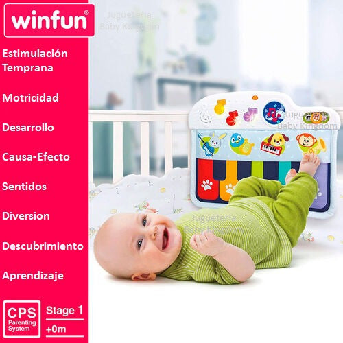 Interactive Musical Baby Gym with Fun Games 1