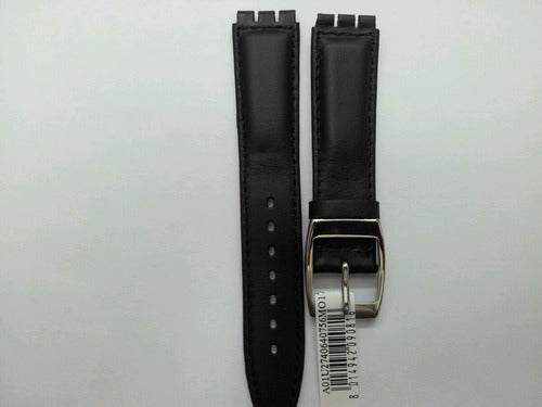 Morellato Watch Band for Swatch 2740.56 Black Satin 3