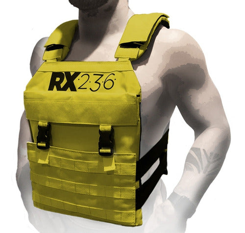 Weighted Vest 7 Kg Crossfit RX236 with Steel Plates 6