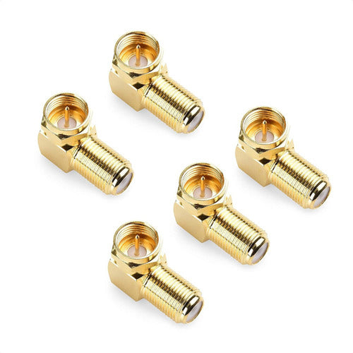 Cable Matters RG6 Type F Coaxial Adapter 5-Pack 0