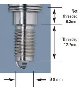 NGK Bujia Japon Er9eh 5869 Honda Vfr 400 Rosca 8mm 2