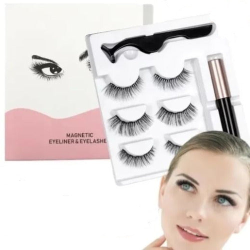 ILUMINA-2 Magnetic False Eyelashes + Magnetic Eyeliner Applicator 0