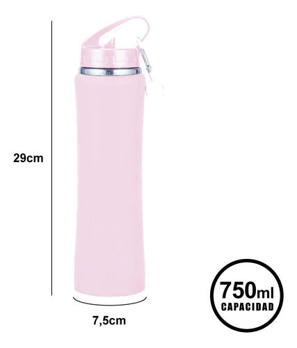 Thermal Sports Bottle 750ML with Silicone Spout 38