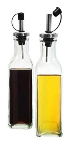 Crystal Rock Oil and Vinegar Dispenser Set 200ml X2 Pettish Online CG 0