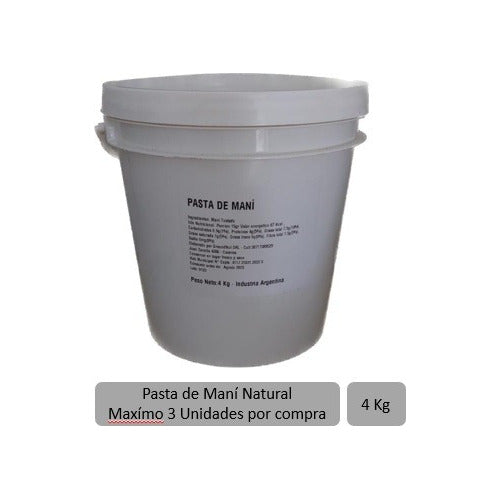 Groundnut Pasta De Mani - 4 Kilo Bucket 0