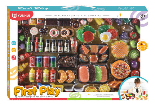 Set Juego De Alimentos Niños 115 Píezas 0