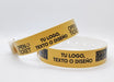 Open Ticket PVC Plain Wristbands x 100 4