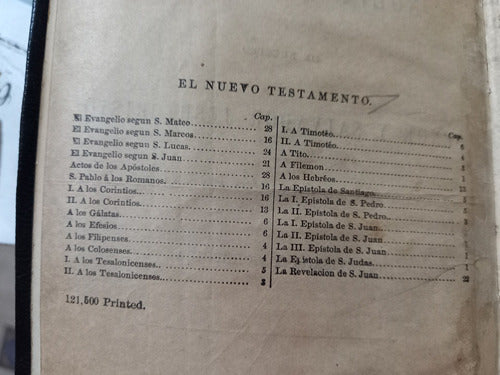 El Nuevo Testamento Cipriano De Valera Nueva York 1906 6