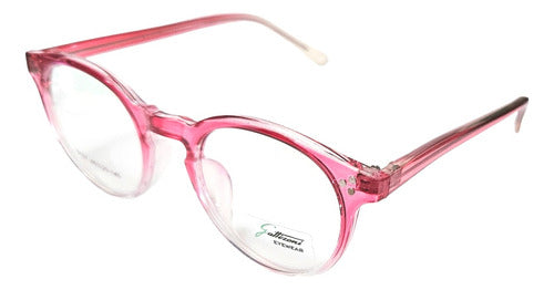 Gattizoni Transparent Round Lennon Frame Glasses 5137 1